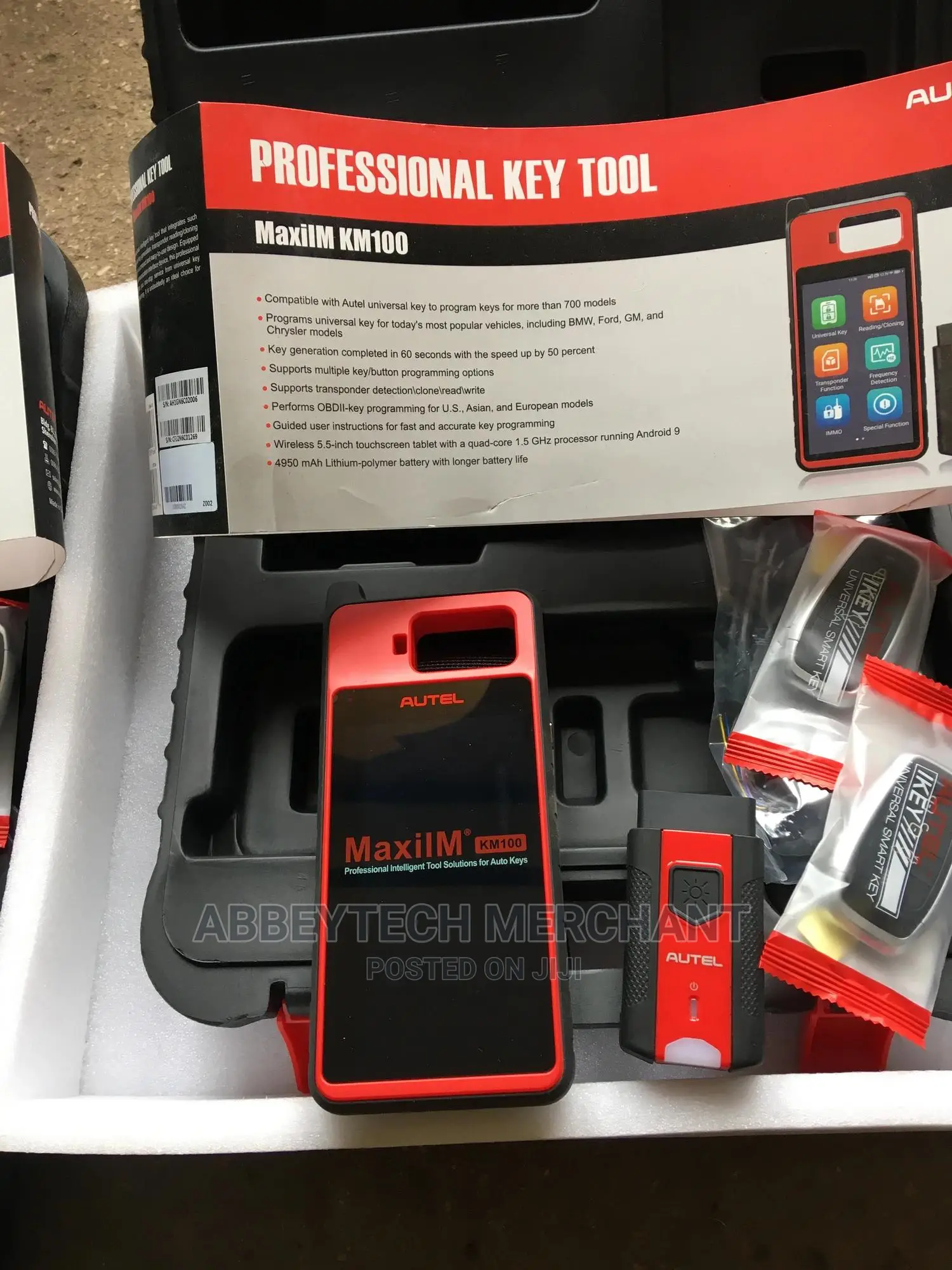 Autel Maxiim Km100 Immo Cars Key Pro-Grammer Immobilize