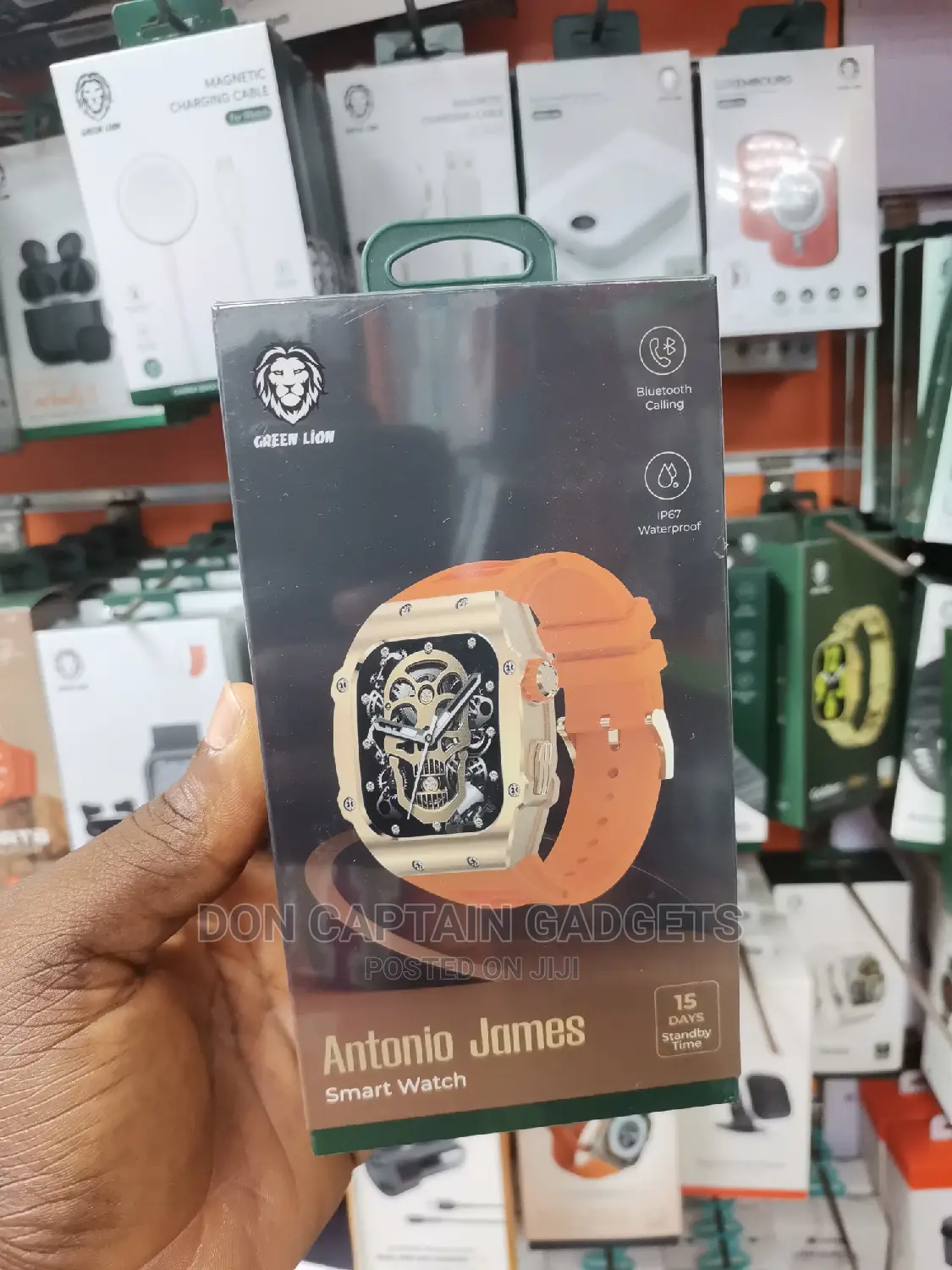 Green Lion Smart Watch Antonio James