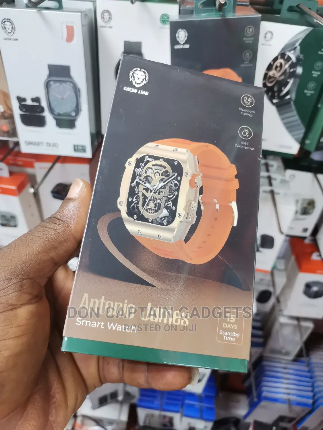 Green Lion Smart Watch Antonio James
