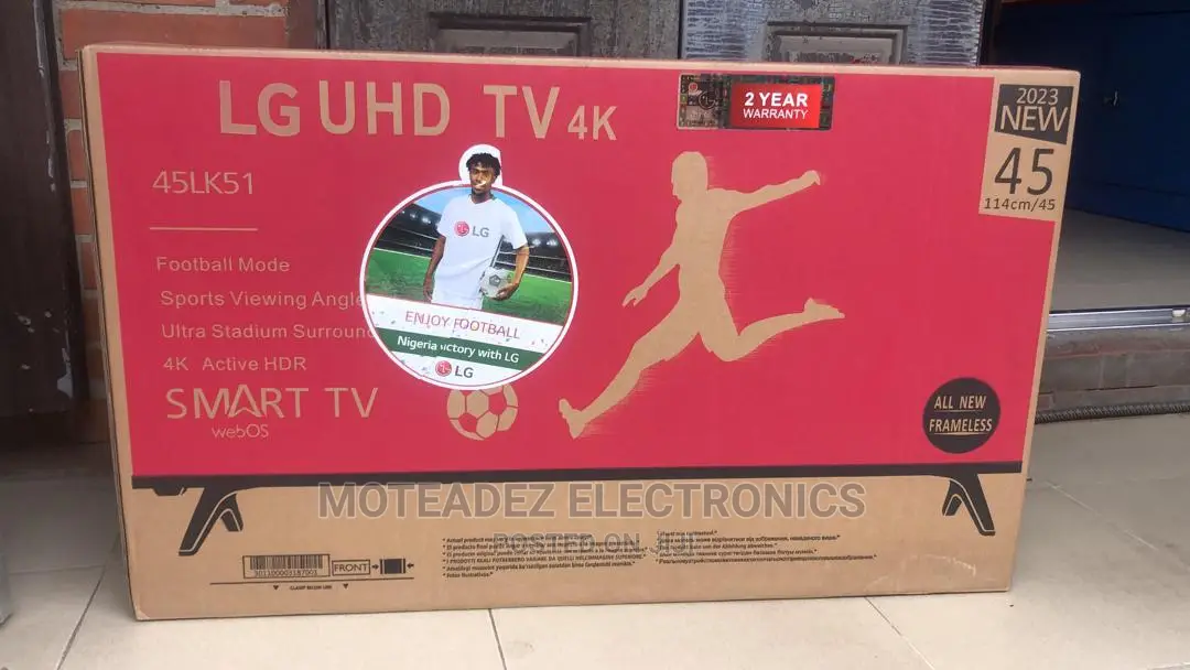 Lg 43" Uhd Frameless Smart Led Tv (43uq700) 2yr Wranty
