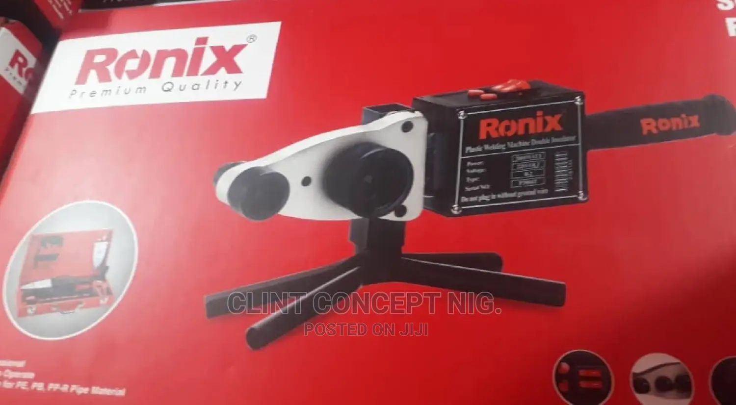 RONIX RH-4401 Plastic Welding Machine Double Insulator