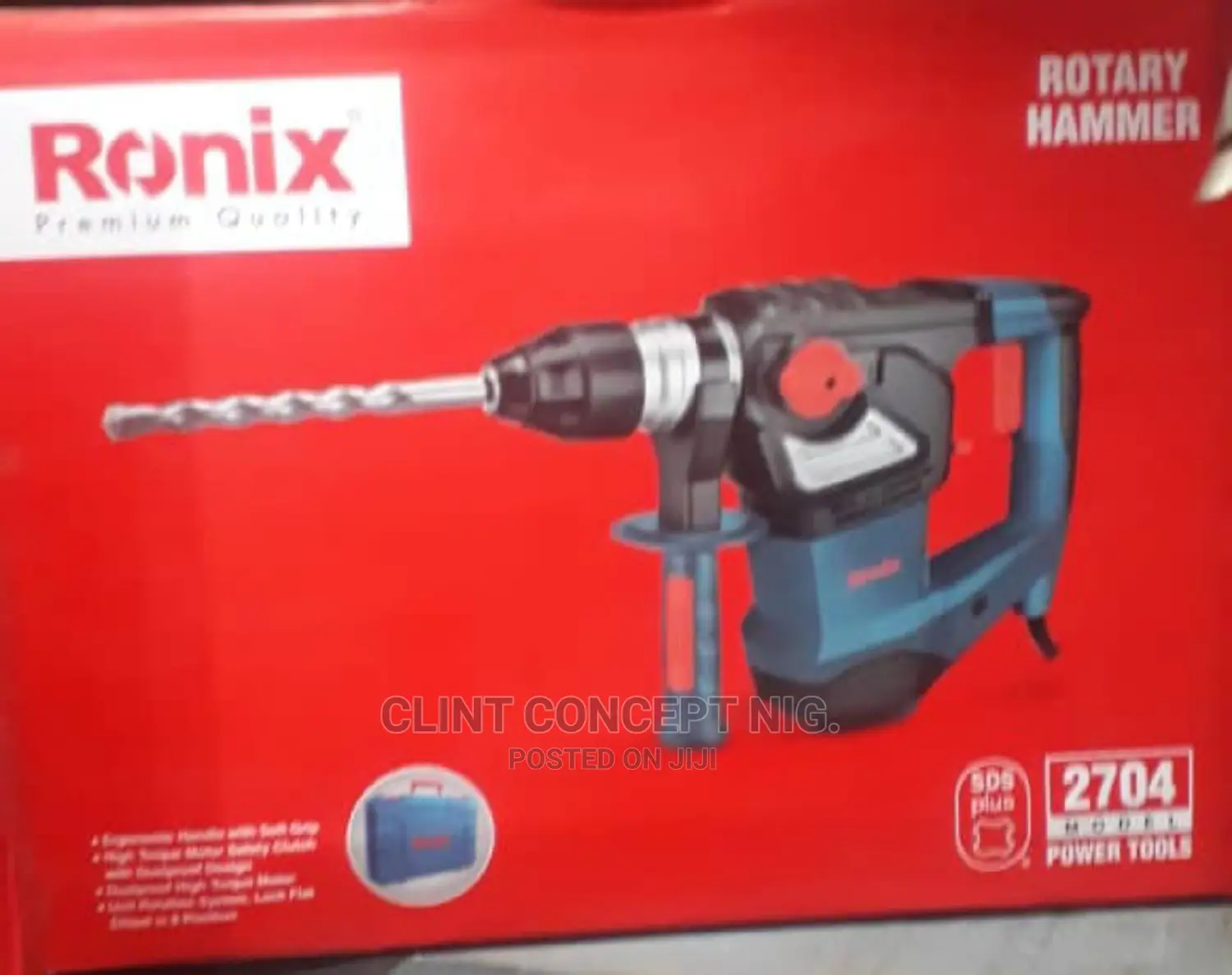 New 36mm RONIX Rotary Hammer 2704 Model