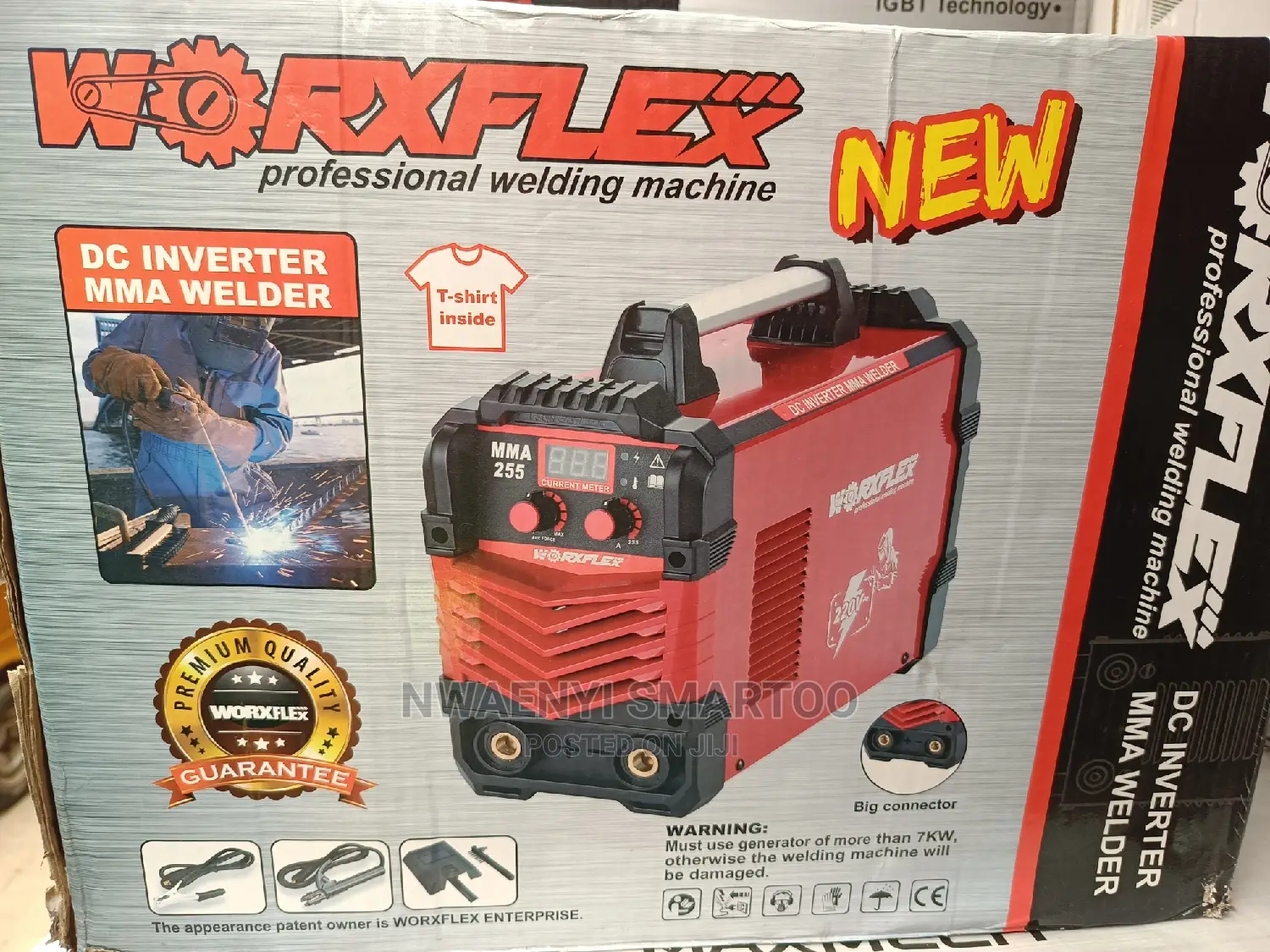 255amps Worxflex Welding Machine