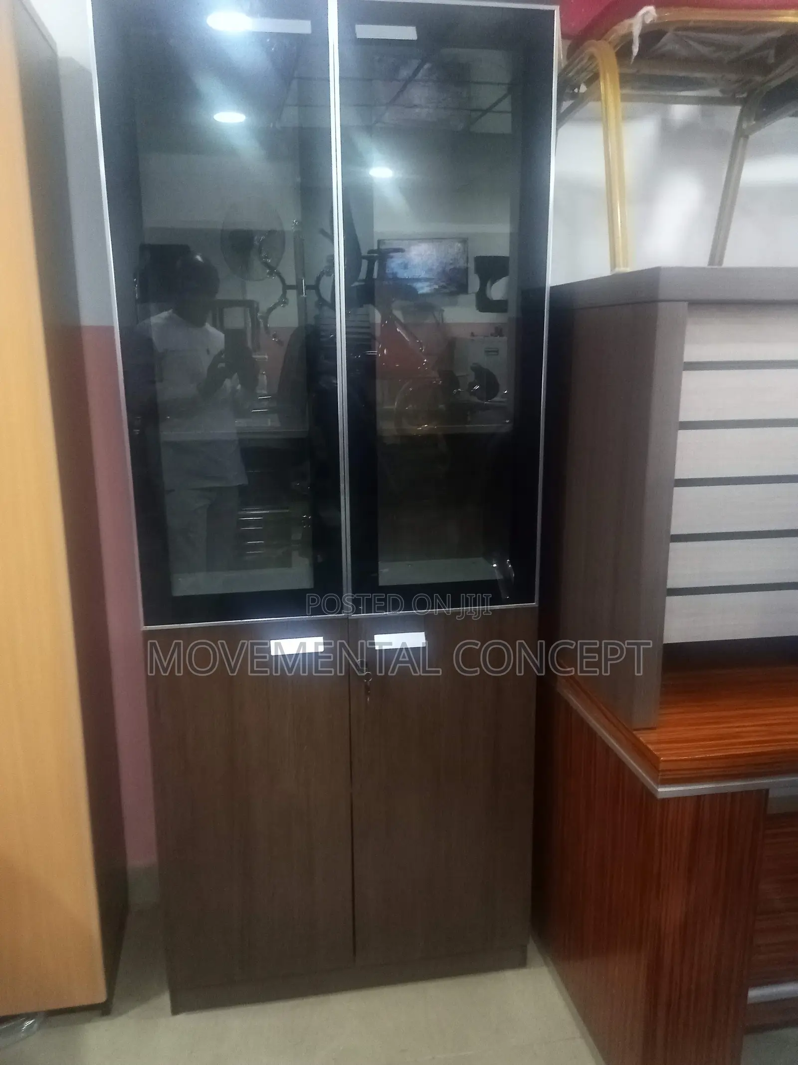 2 Door Executive Office Shelf