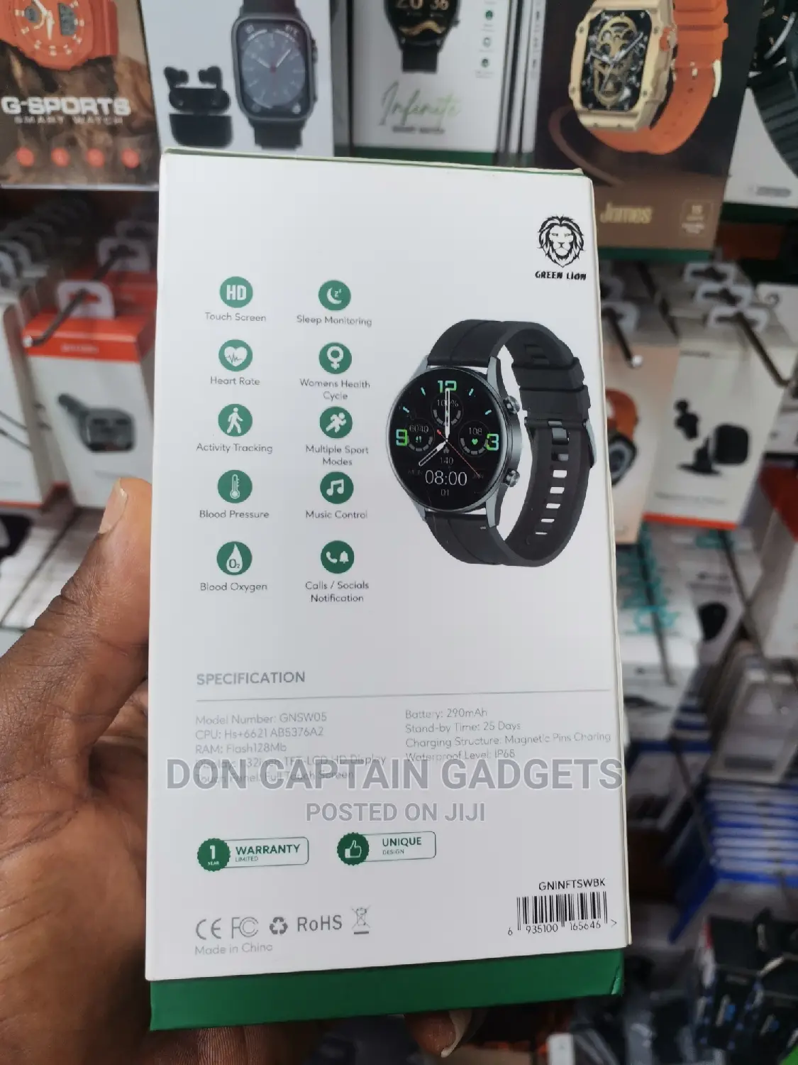 Green Lion Infinite Smart Watch