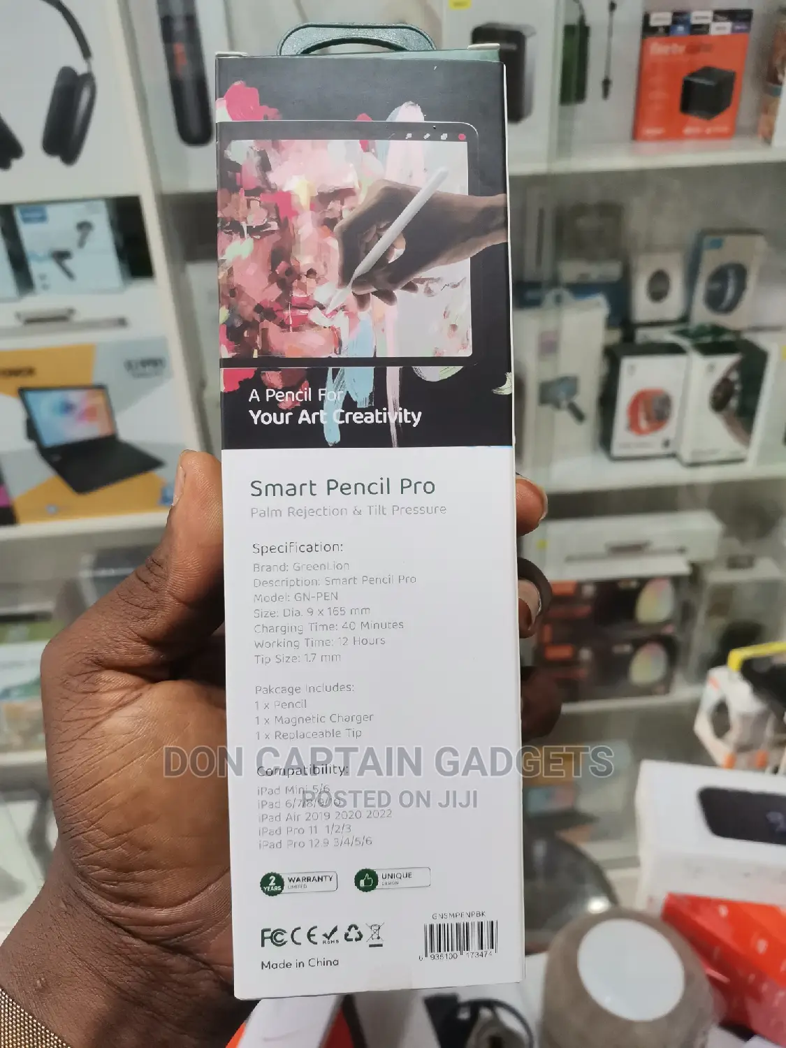 Apple Pencil 2 Green Lion Product