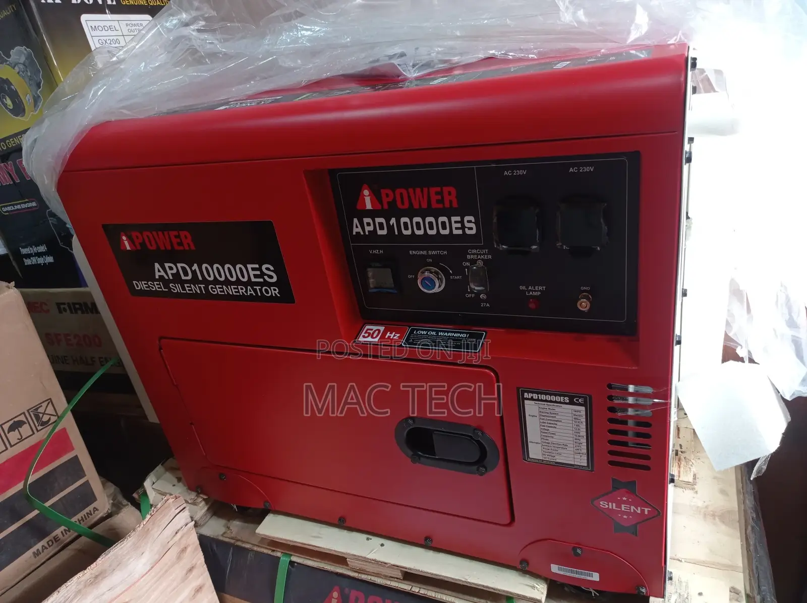 Ipower 10kva ,Silent Soundproof Diesel Generator.