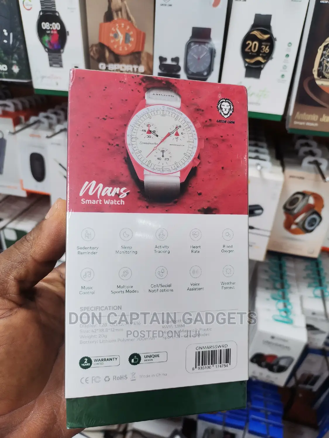Green Lion MARS Smartwatch
