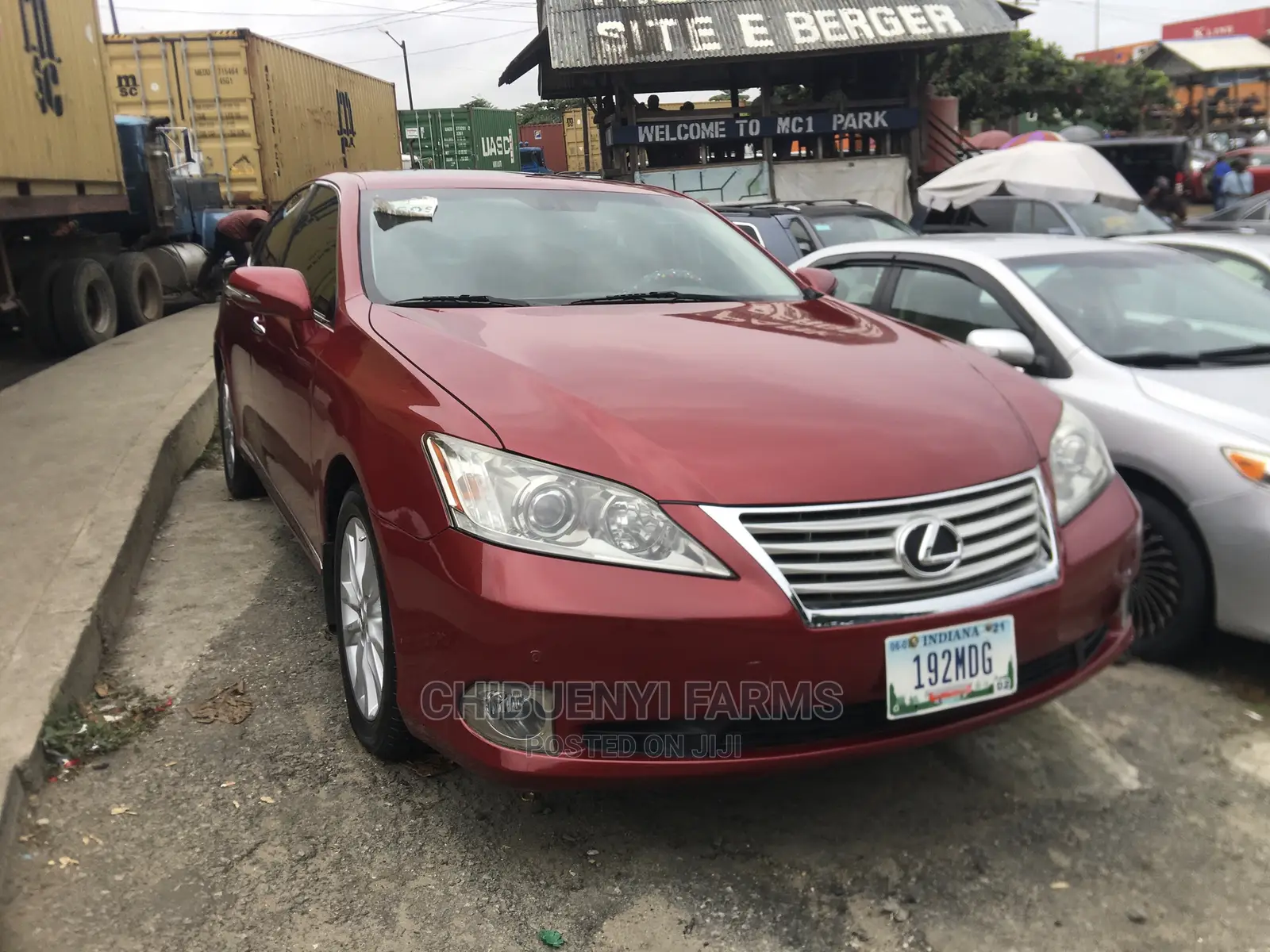 Lexus ES 350 2010 Red