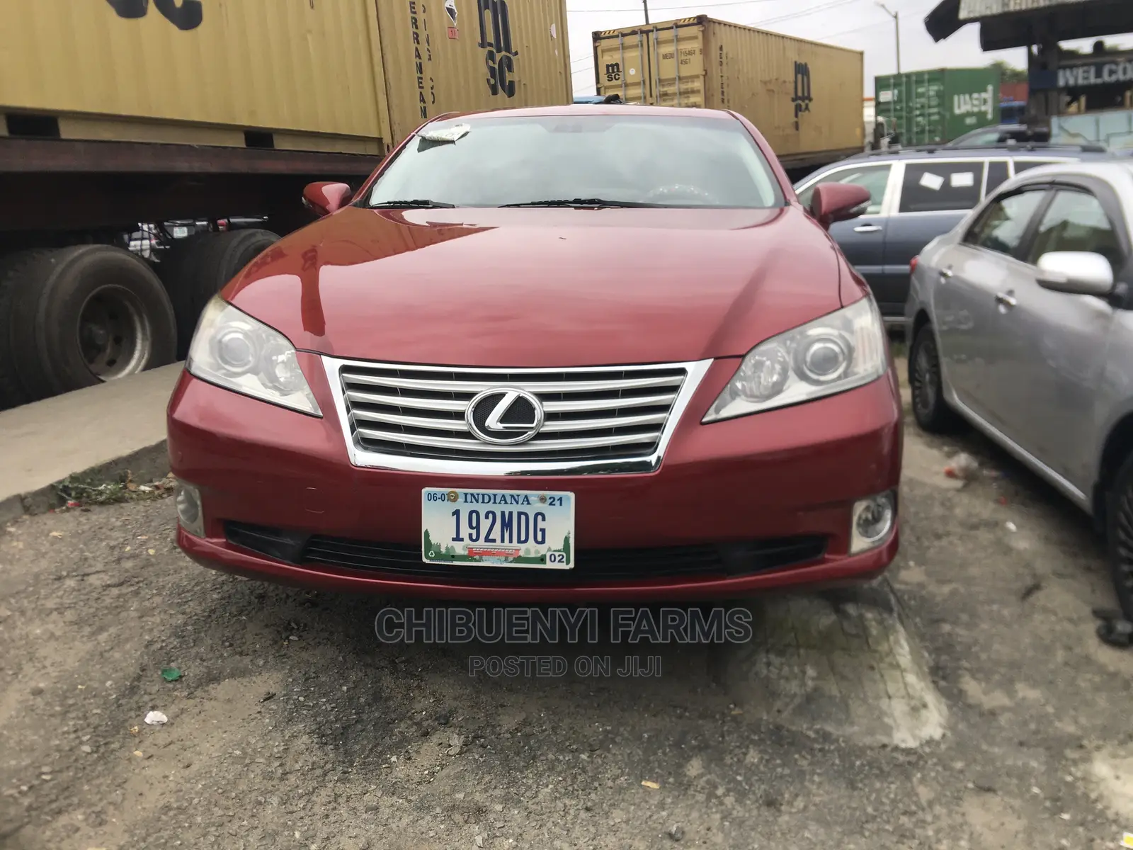 Lexus ES 350 2010 Red