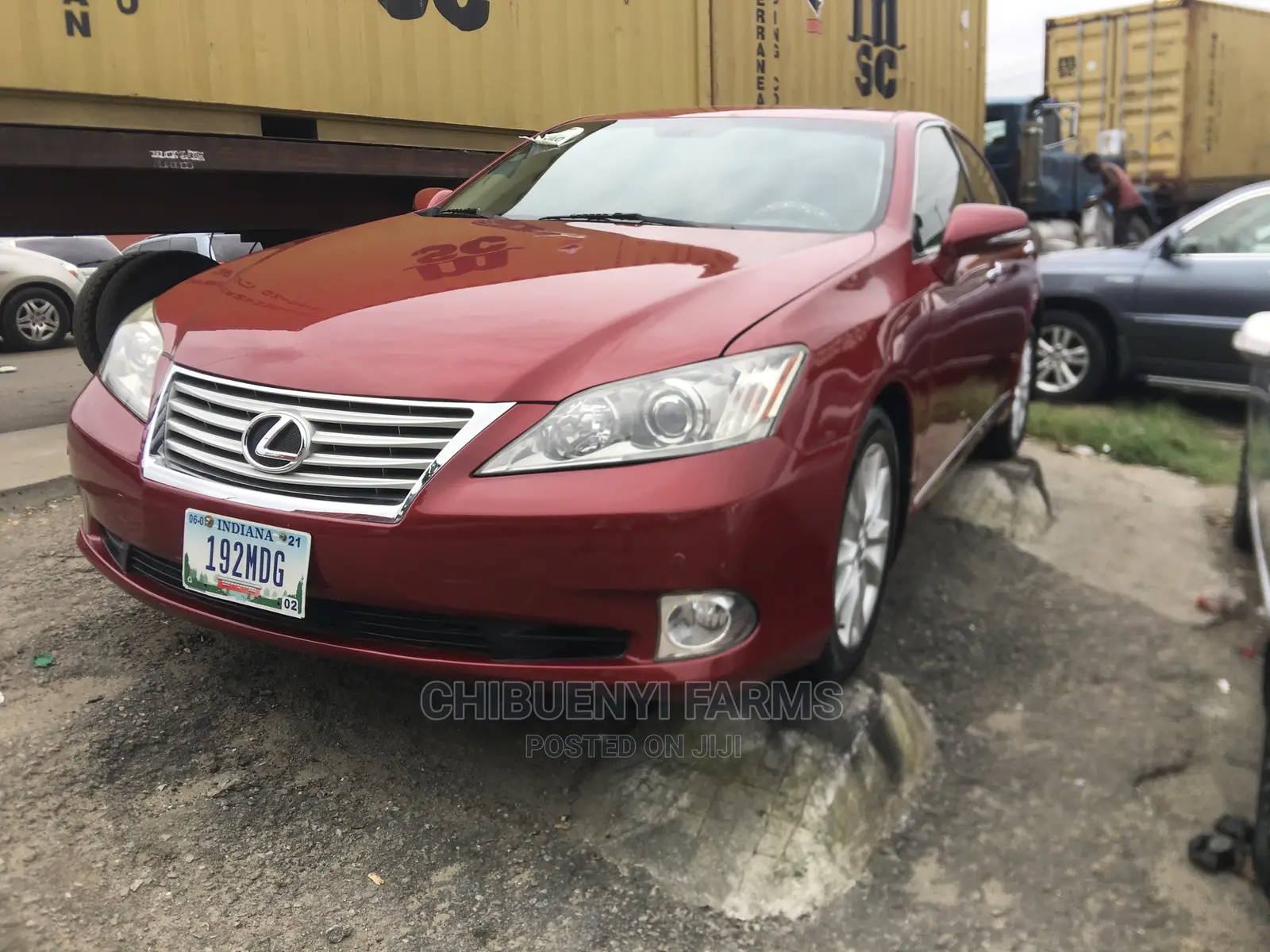 Lexus ES 350 2010 Red