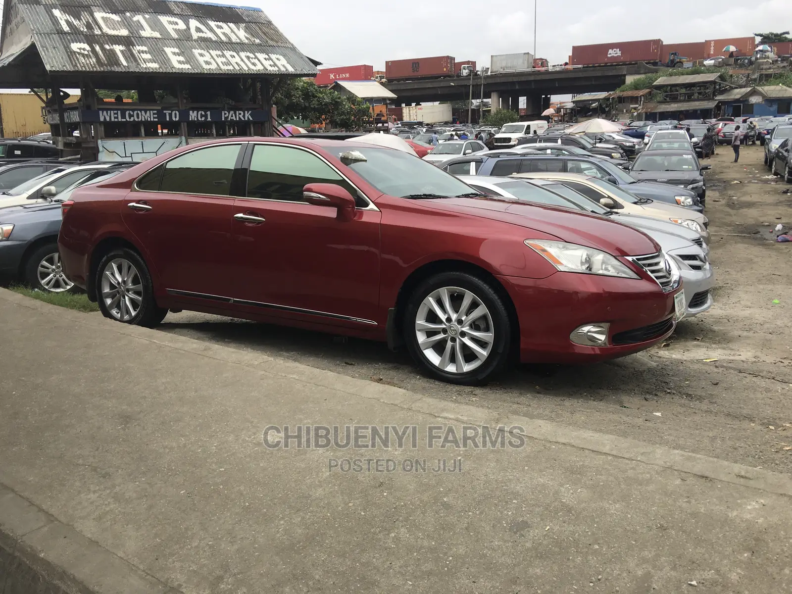 Lexus ES 350 2010 Red