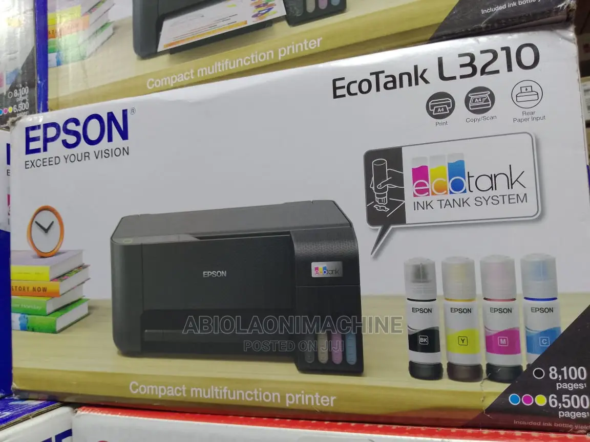Epson Printer Ecotank L3210 (Sublimation Printer)