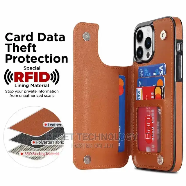 Luxury Leather Protective Case for iPhone
