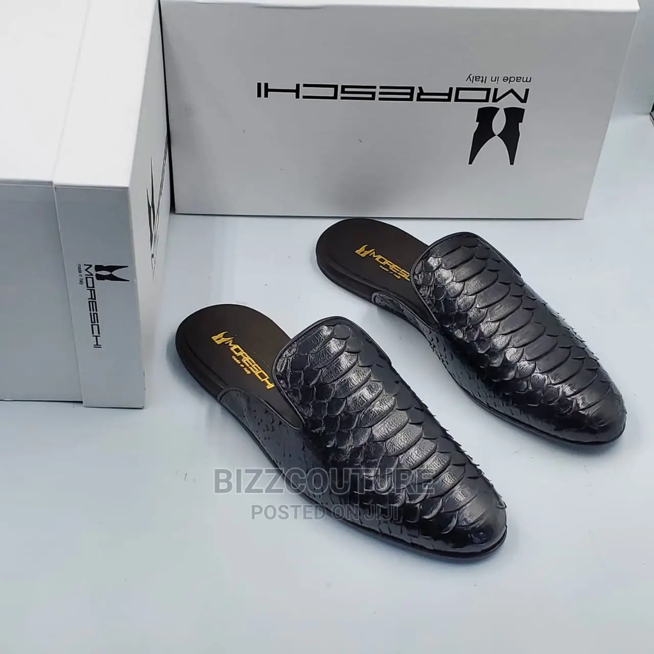Original Italian MORESCHI Half Shoes Available in Store
