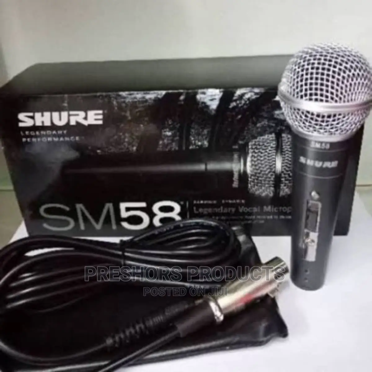Shure Sm58 Wired Professional Dynamic Mic