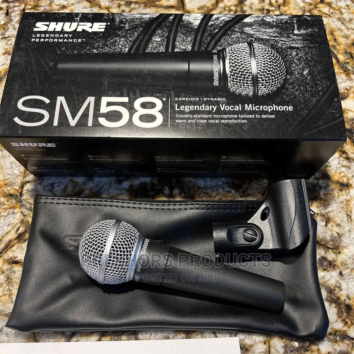 Shure Sm58 Wired Professional Dynamic Mic