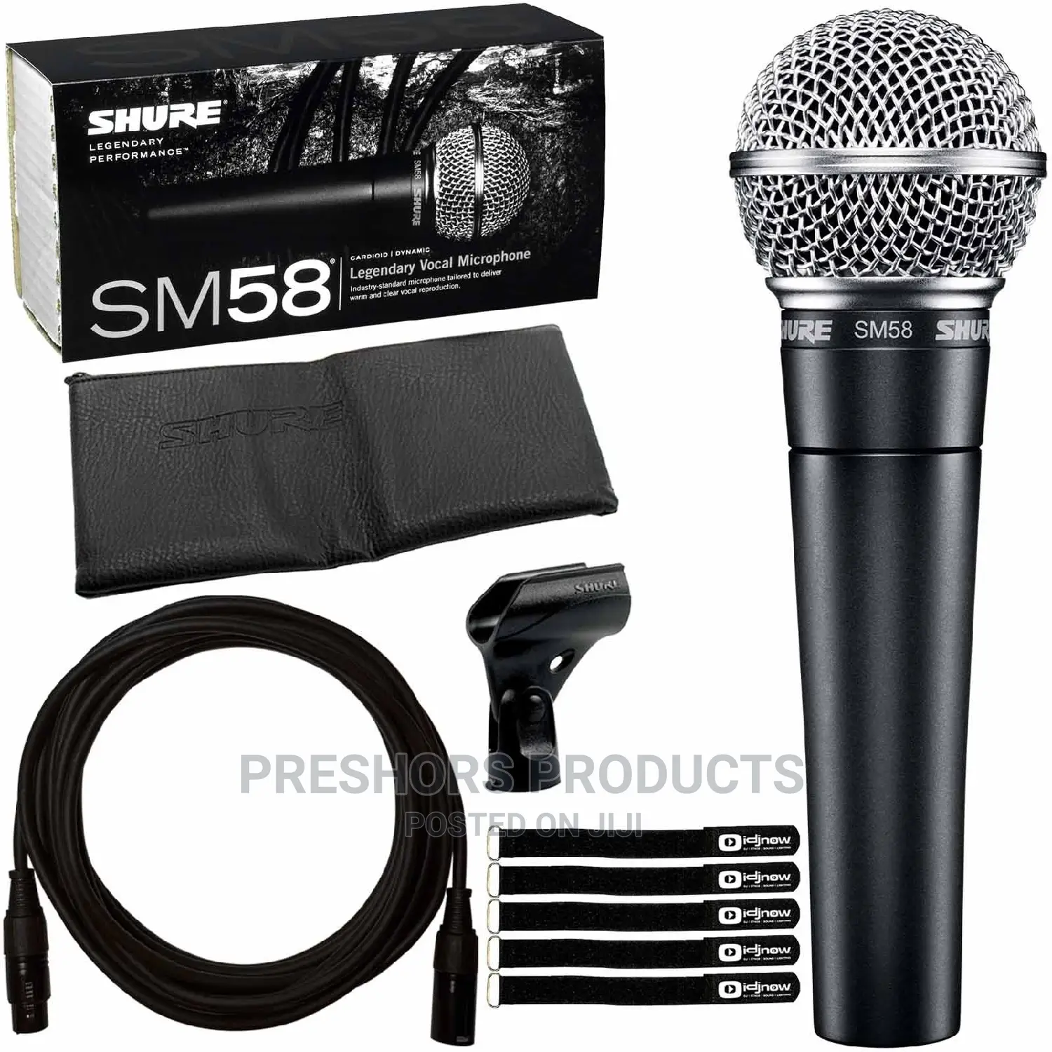 Shure Sm58 Wired Professional Dynamic Mic