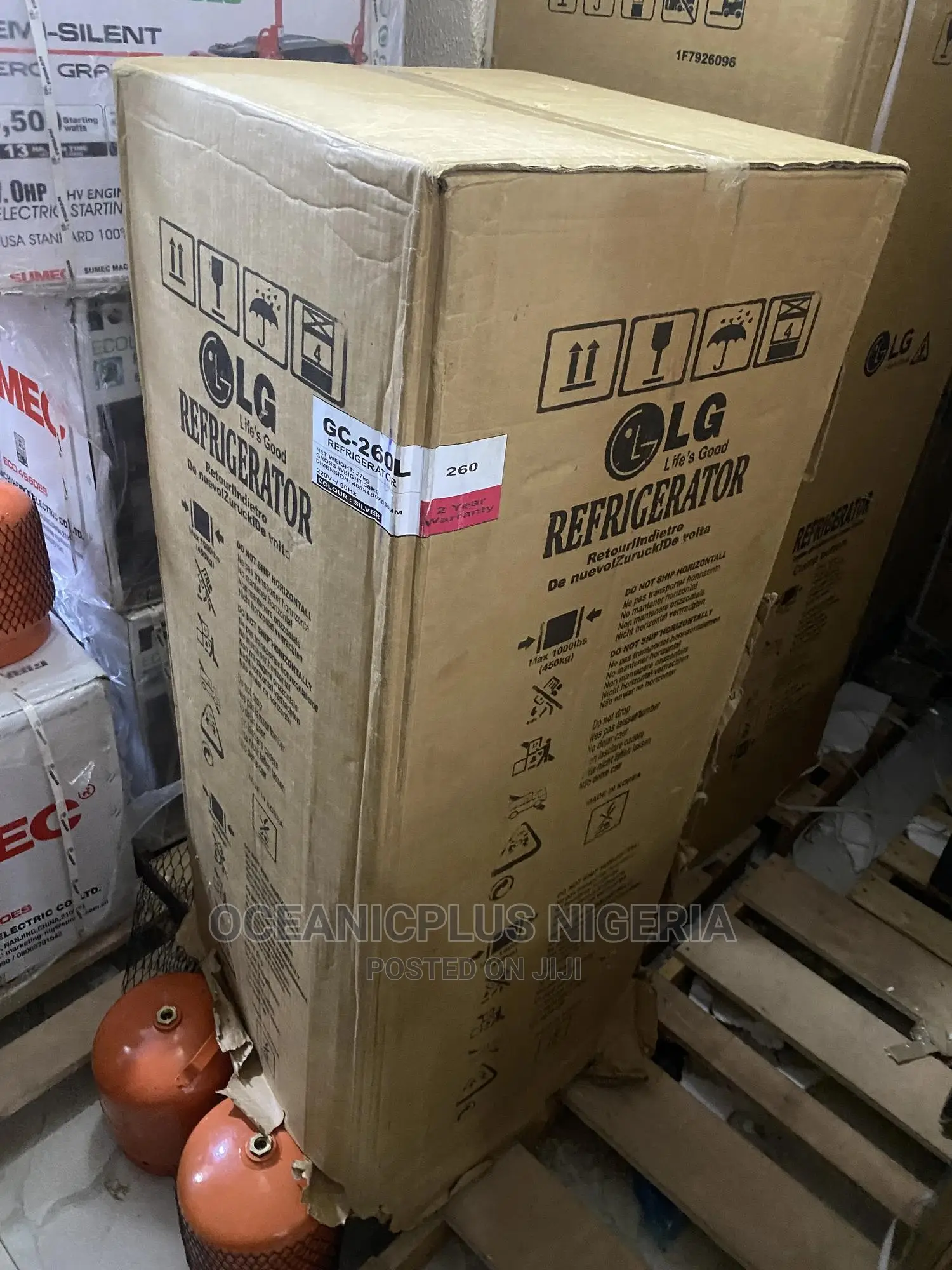 Standard LG Gc 260 Double Door Refrigerator
