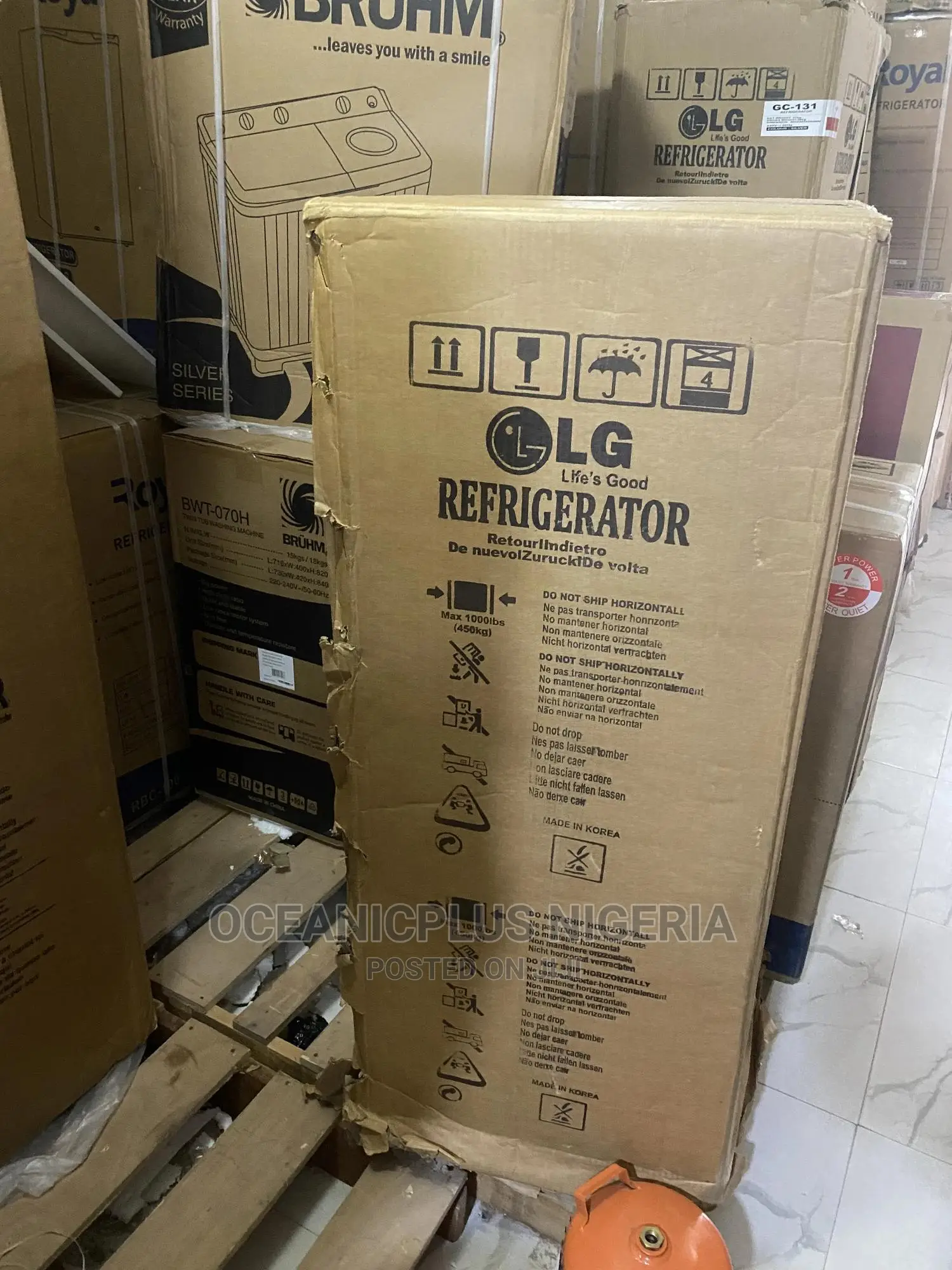 Very Strong LG Gc 260 Double Door Refrigerator