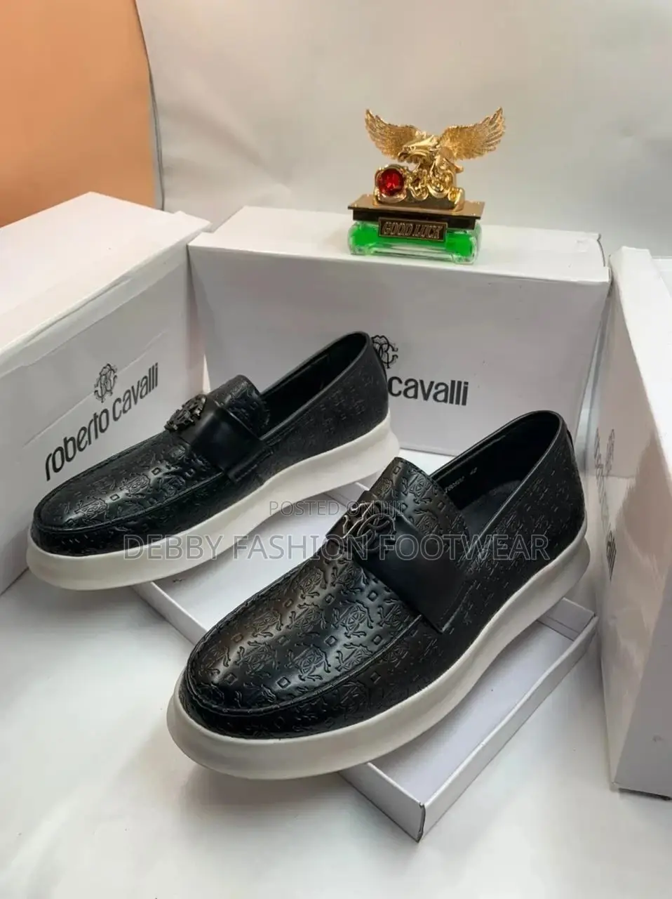 Roberto Cavalli Quality Men Shoe