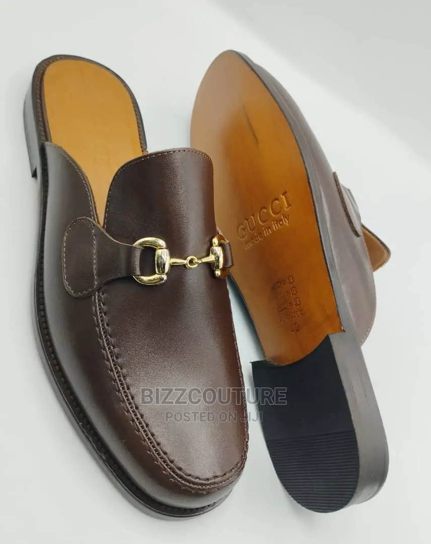 Original GUCCI Half Shoes Available in Store