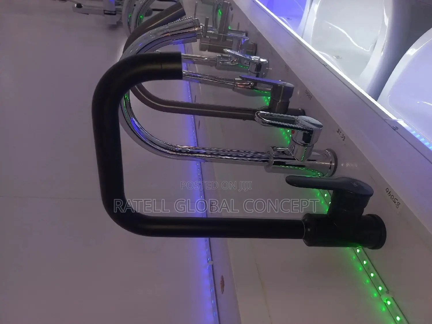 Black  Kitchen Sink Mixer