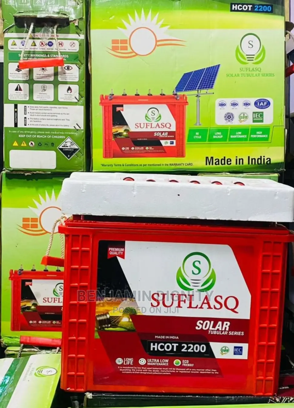 220ah Suflasq Tubular Battery