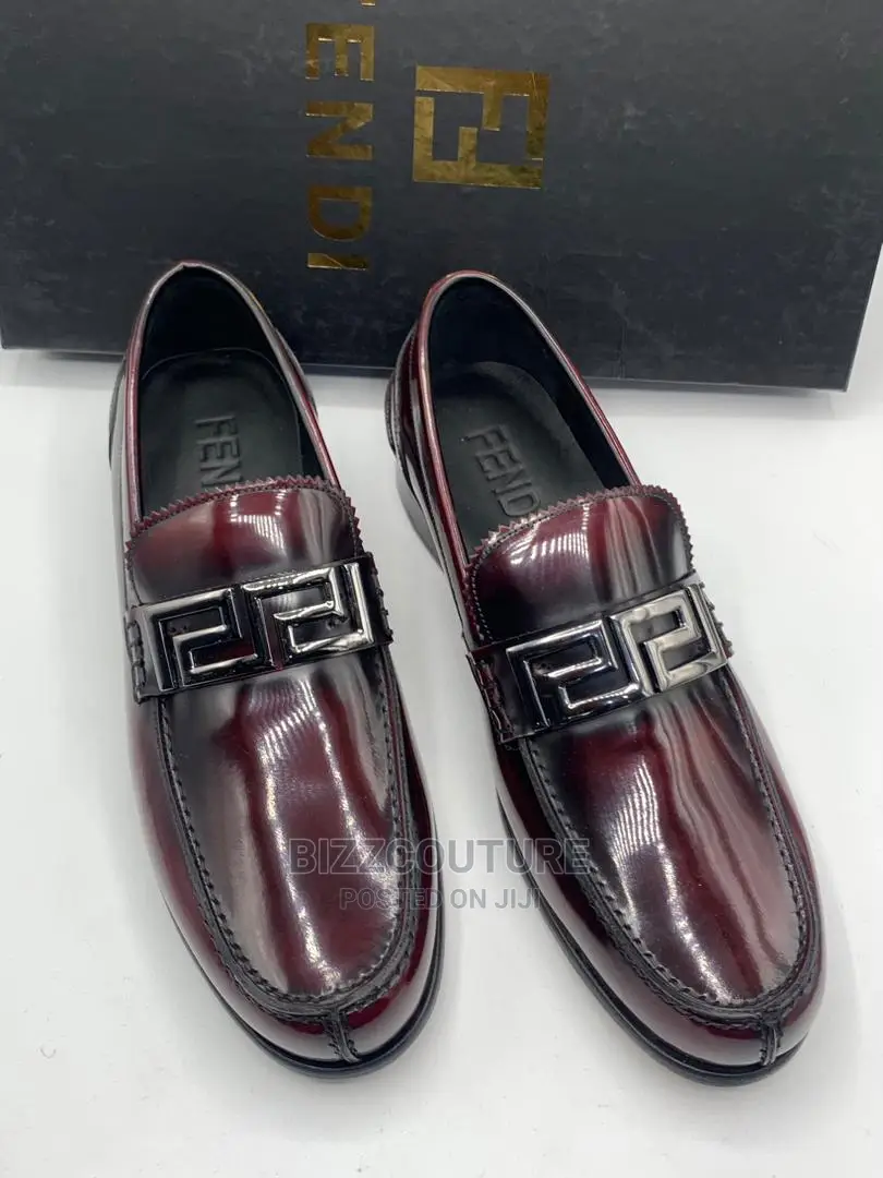 Original Italian FENDI Loafers Available in Store