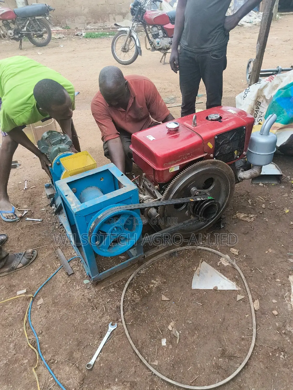200kg/Hr Fabricated Floating Feed Machine