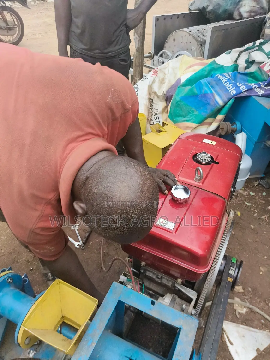 200kg/Hr Fabricated Floating Feed Machine