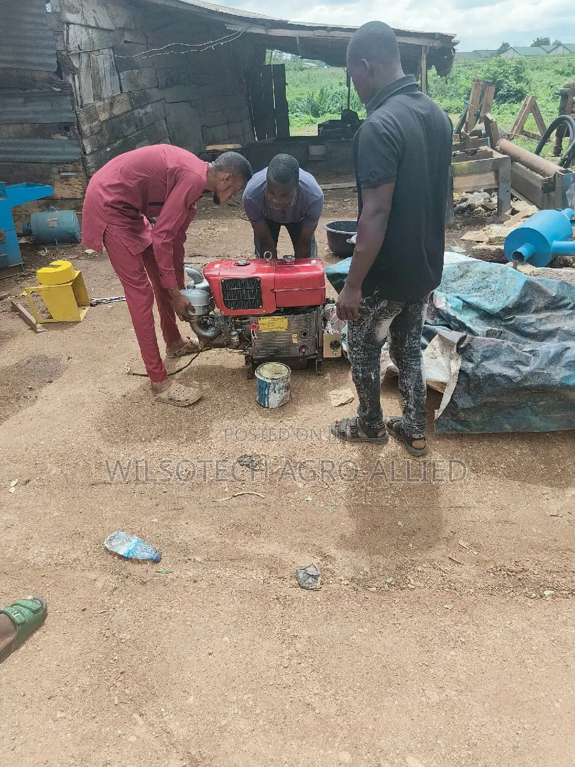 200kg/Hr Fabricated Floating Feed Machine