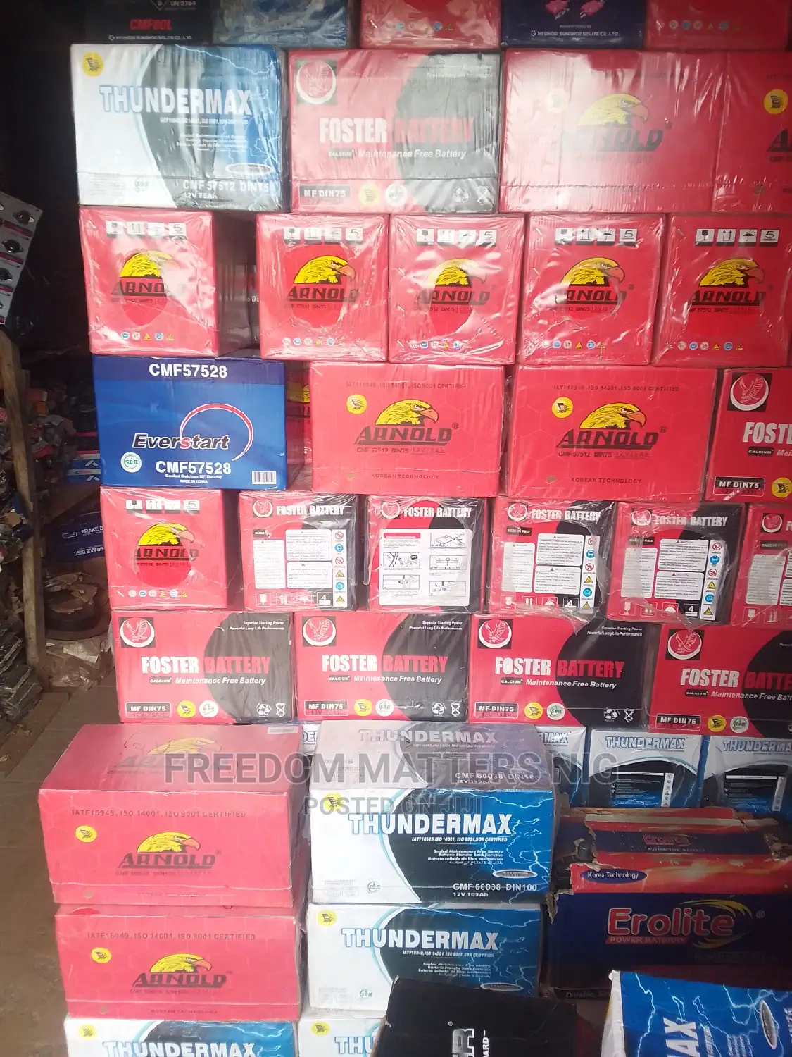 Original Korea Car Battery for Jeep/Carss