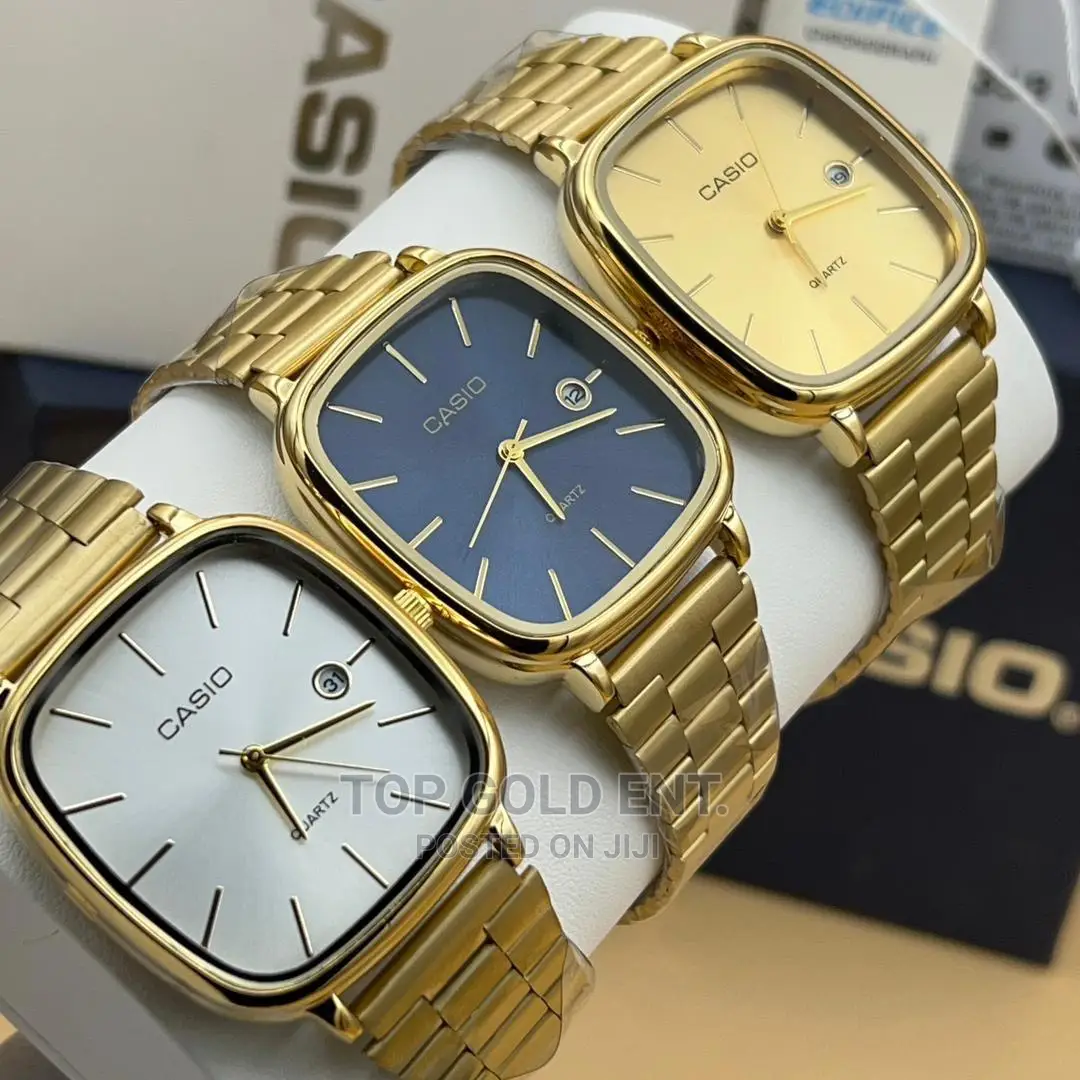 Casio Chain/Leather Excellent Wristwatches