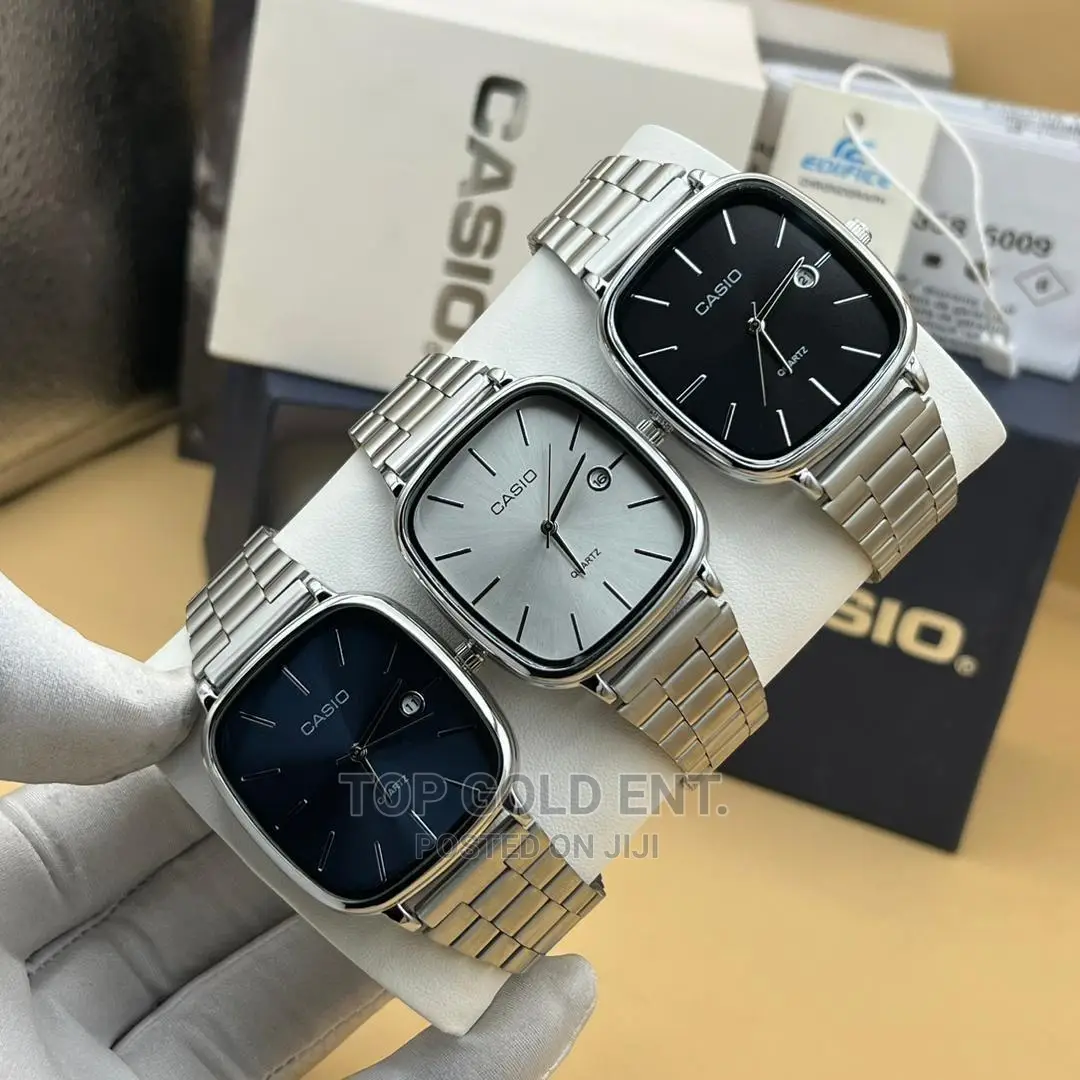 Casio Chain/Leather Excellent Wristwatches
