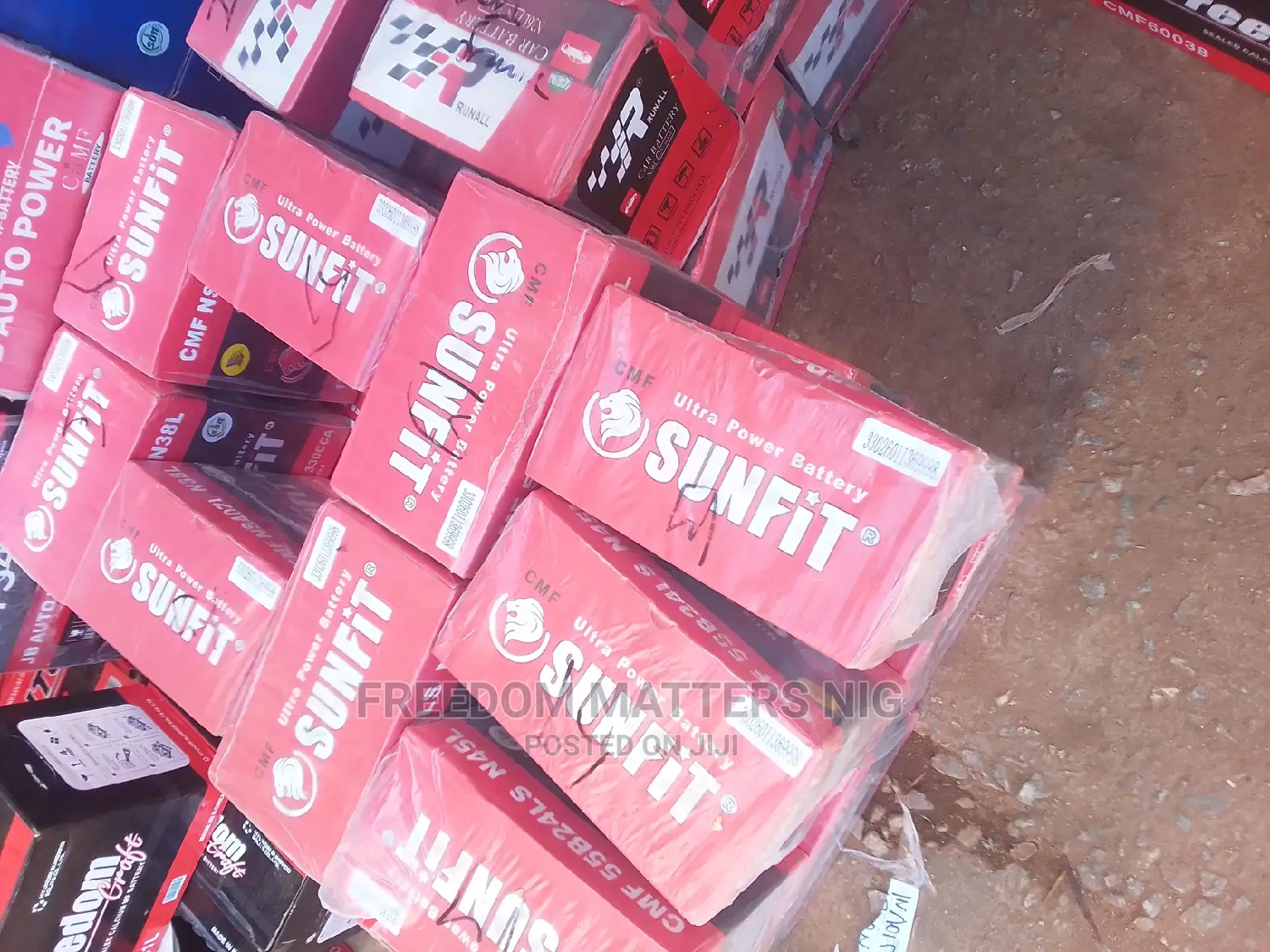 Original Sunfit Car Battery