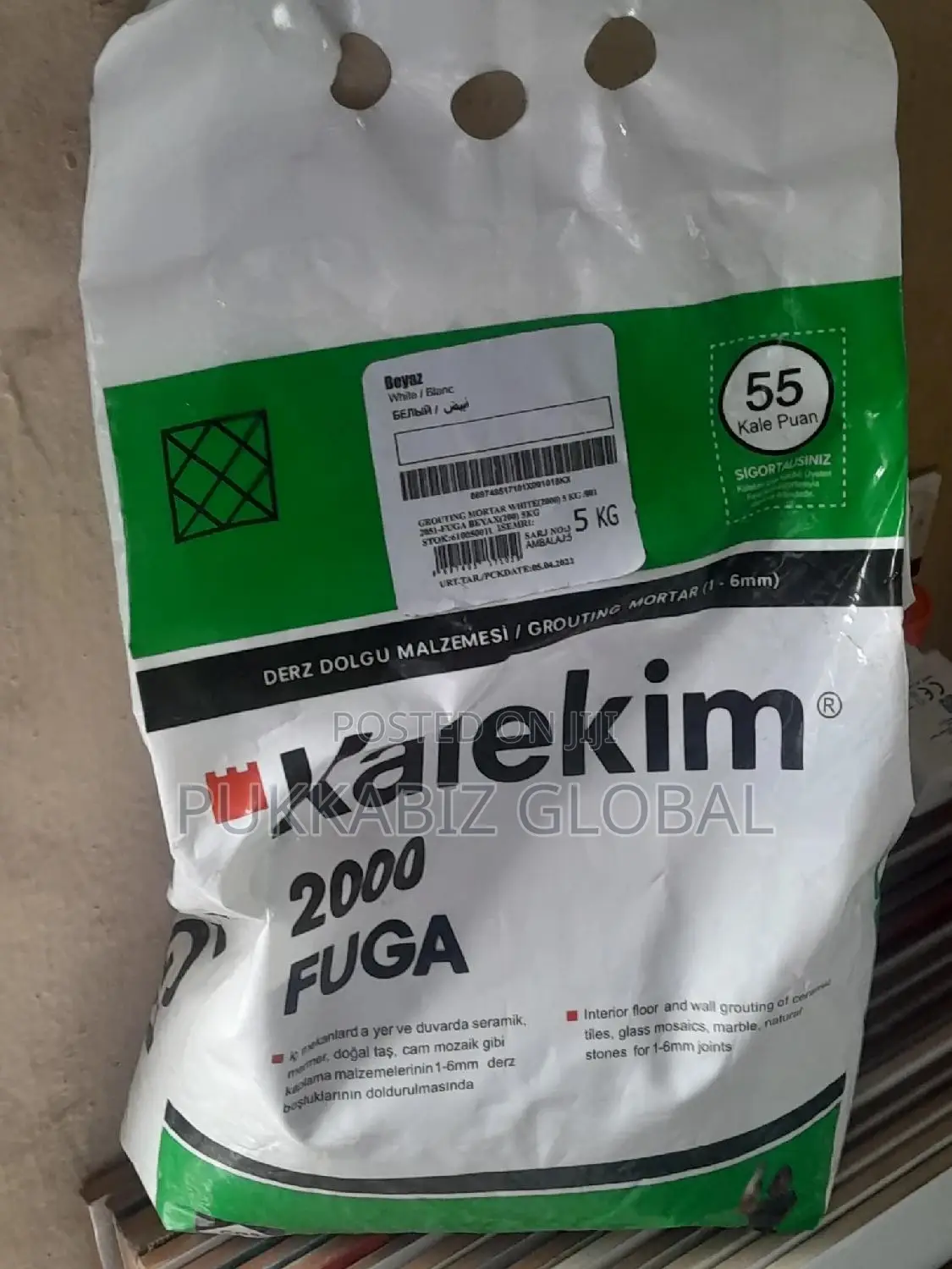 Kalekim 2000 Fuga (White) Grout
