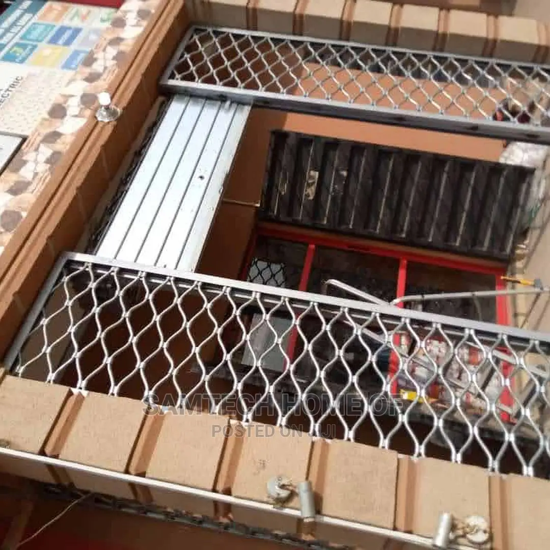 Partition With See Through Door