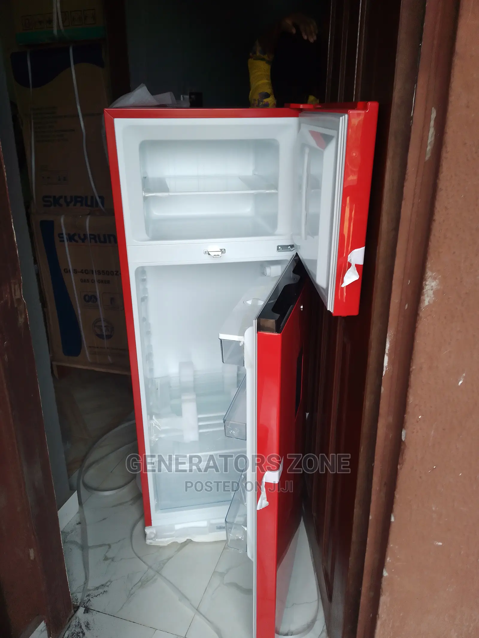 Brand New Hisense Double Door Refrigerator-Ref205drb