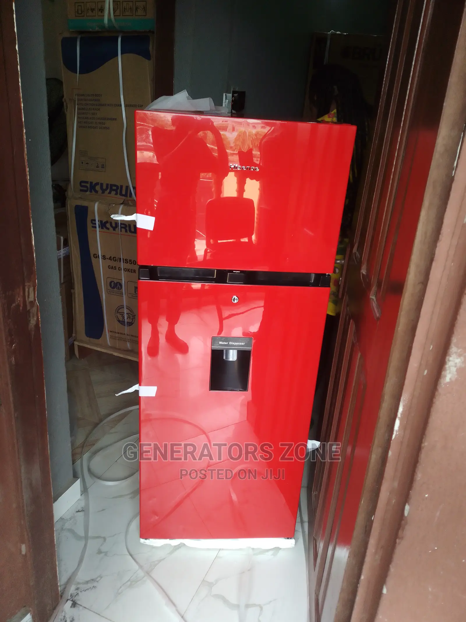 Brand New Hisense Double Door Refrigerator-Ref205drb