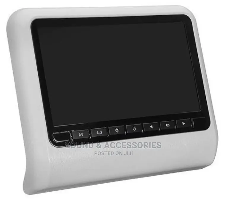 9" Ash LCD Universal Car Headrest DVD+AV Monitor Player