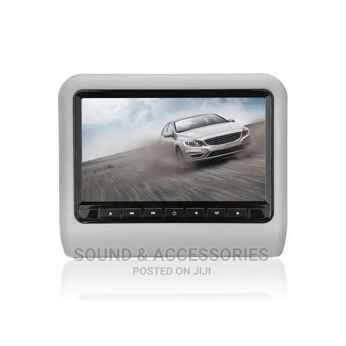 9" Ash LCD Universal Car Headrest DVD+AV Monitor Player