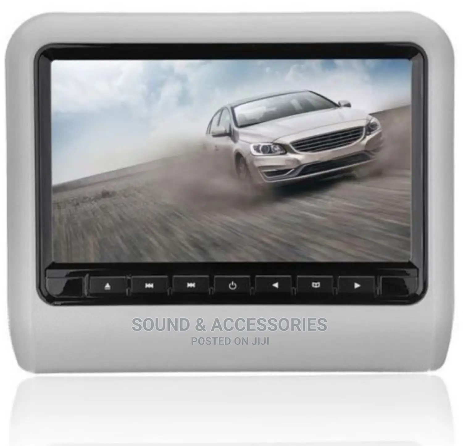 9" Ash LCD Universal Car Headrest DVD+AV Monitor Player