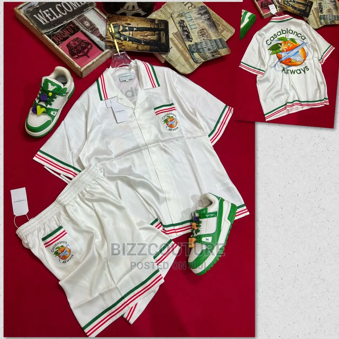 Original CASABLANCA Shirts Short Available in Store