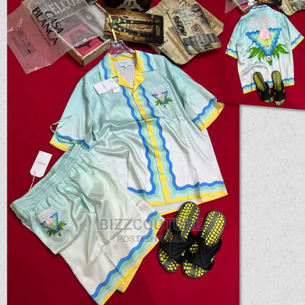 Original CASABLANCA Shirts Short Available in Store