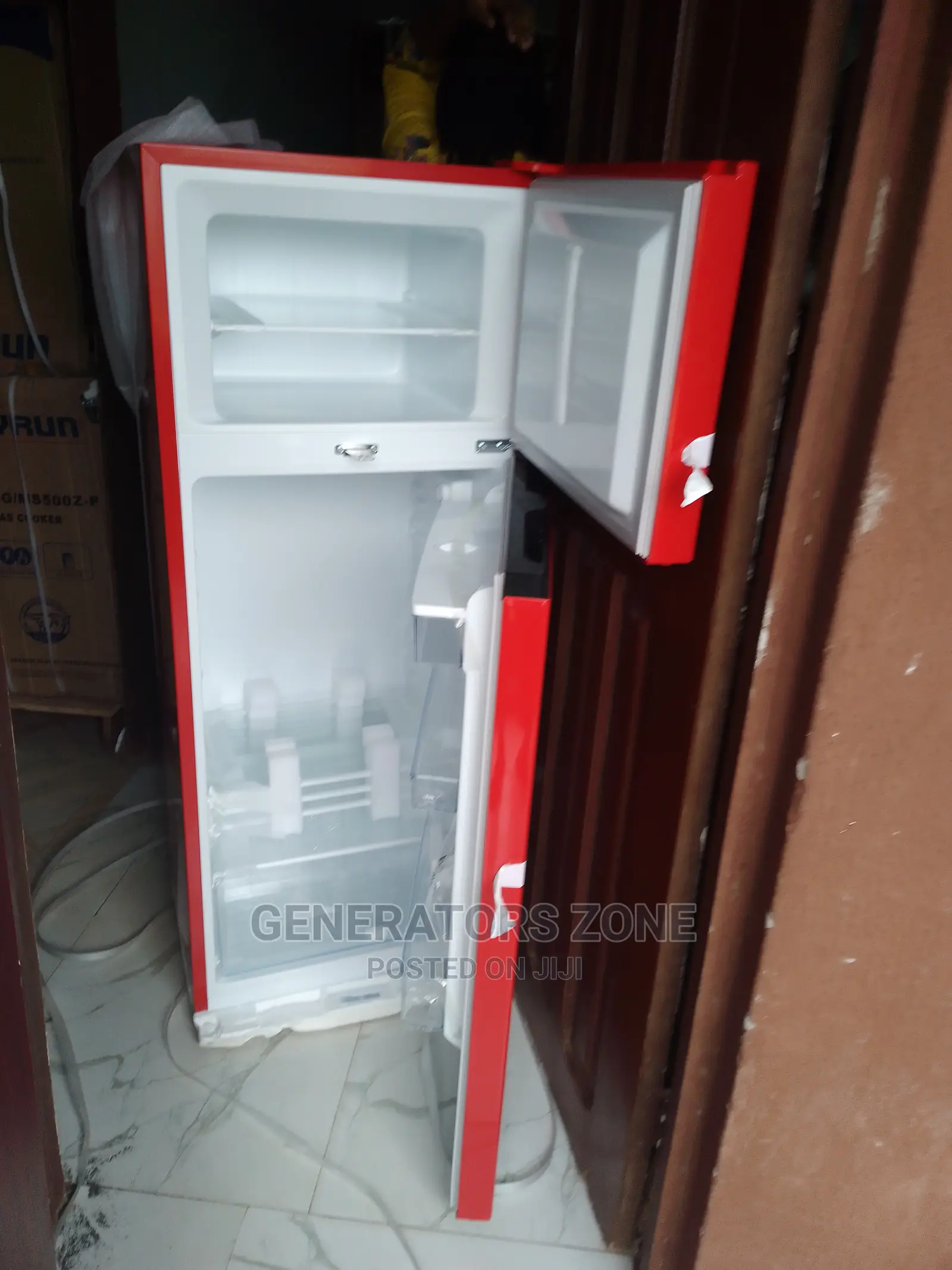 New Hisense 204 Liters Double Door Refrigerator