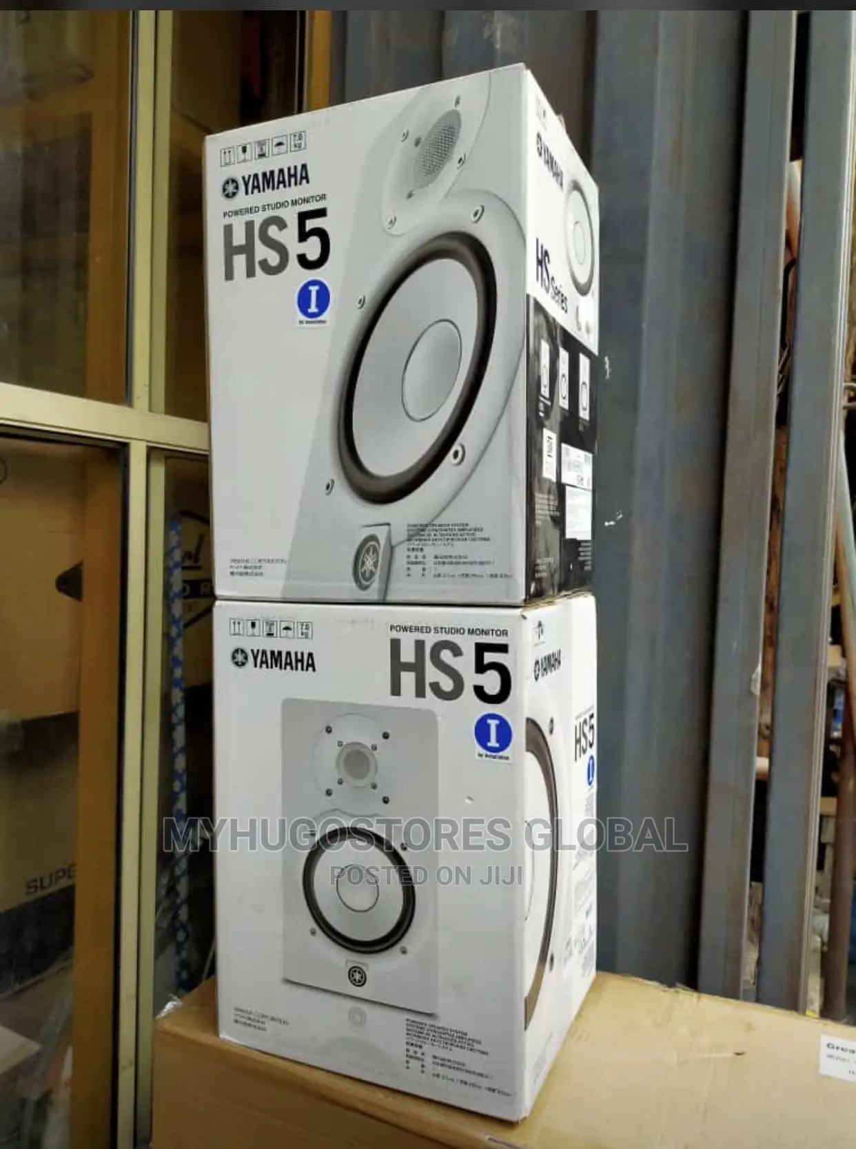 Yamaha HS5 Powered Studio Monitor (White)