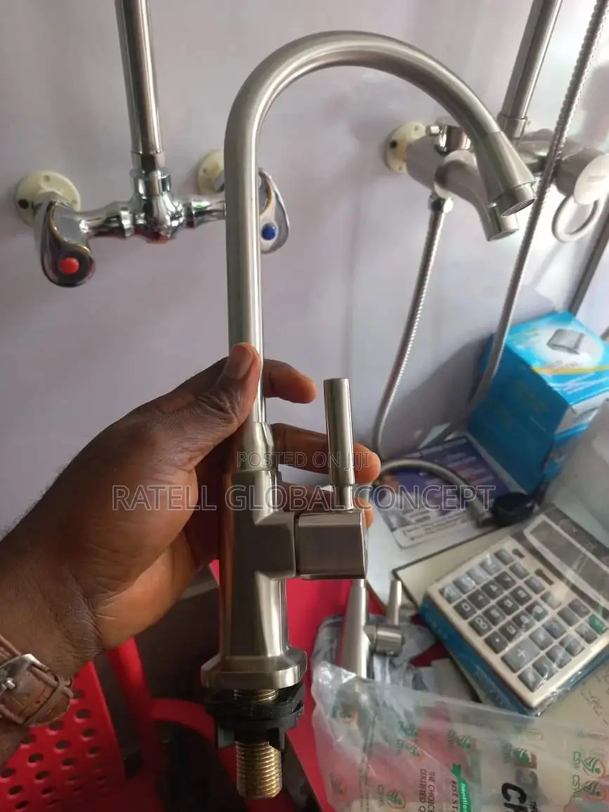 The Choice Long Neck Kitchen Sink Tap (Cold)
