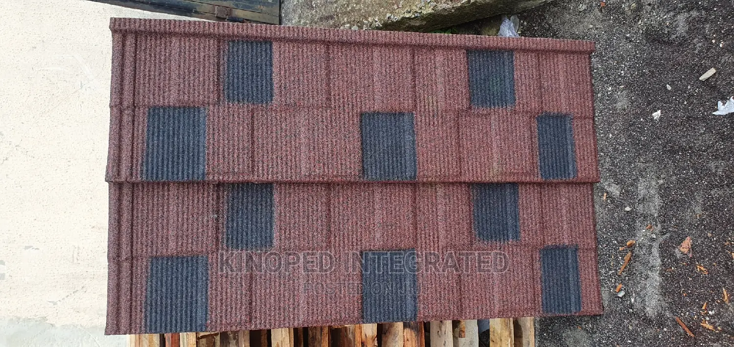 Black and Brown Stone Coated Roofing Materials