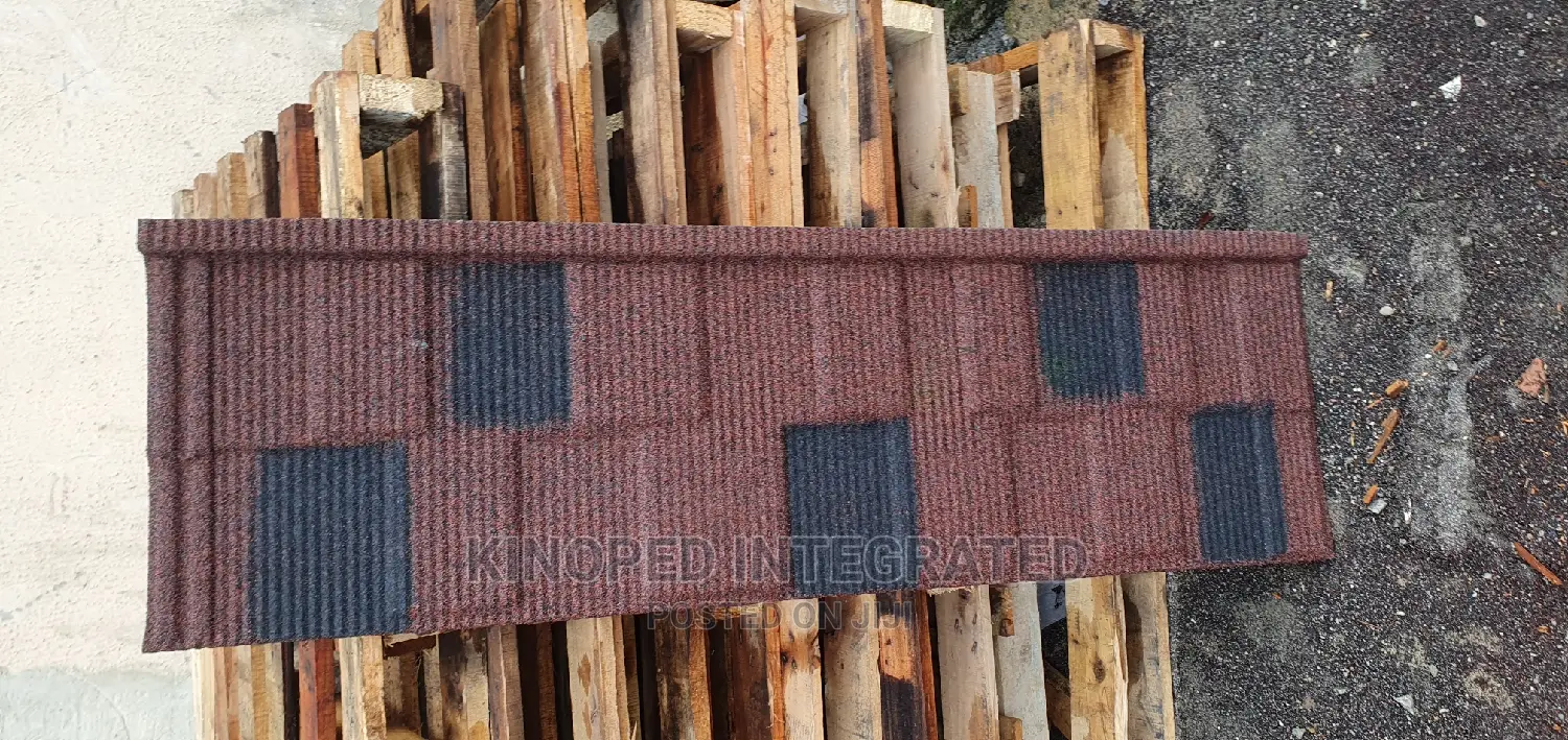 Black and Brown Stone Coated Roofing Materials